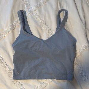 Lululemon Athletica Blue Align Tank Crop